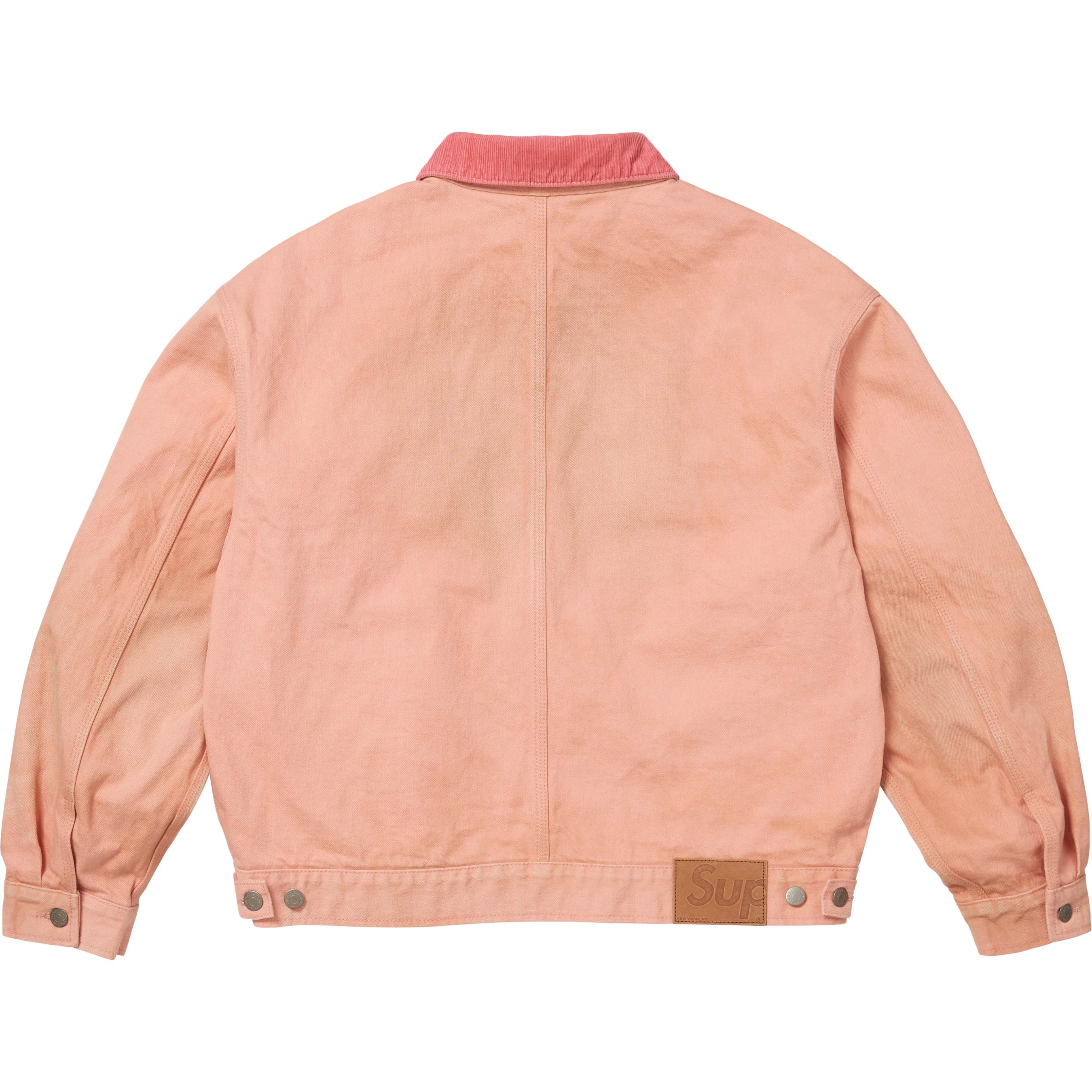 Distressed Selvedge Trucker Jacket view 4